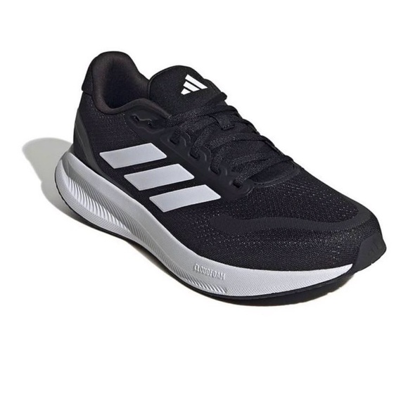adidas Other - adidas Black and White Cloudfoam Athletic Running Shoes